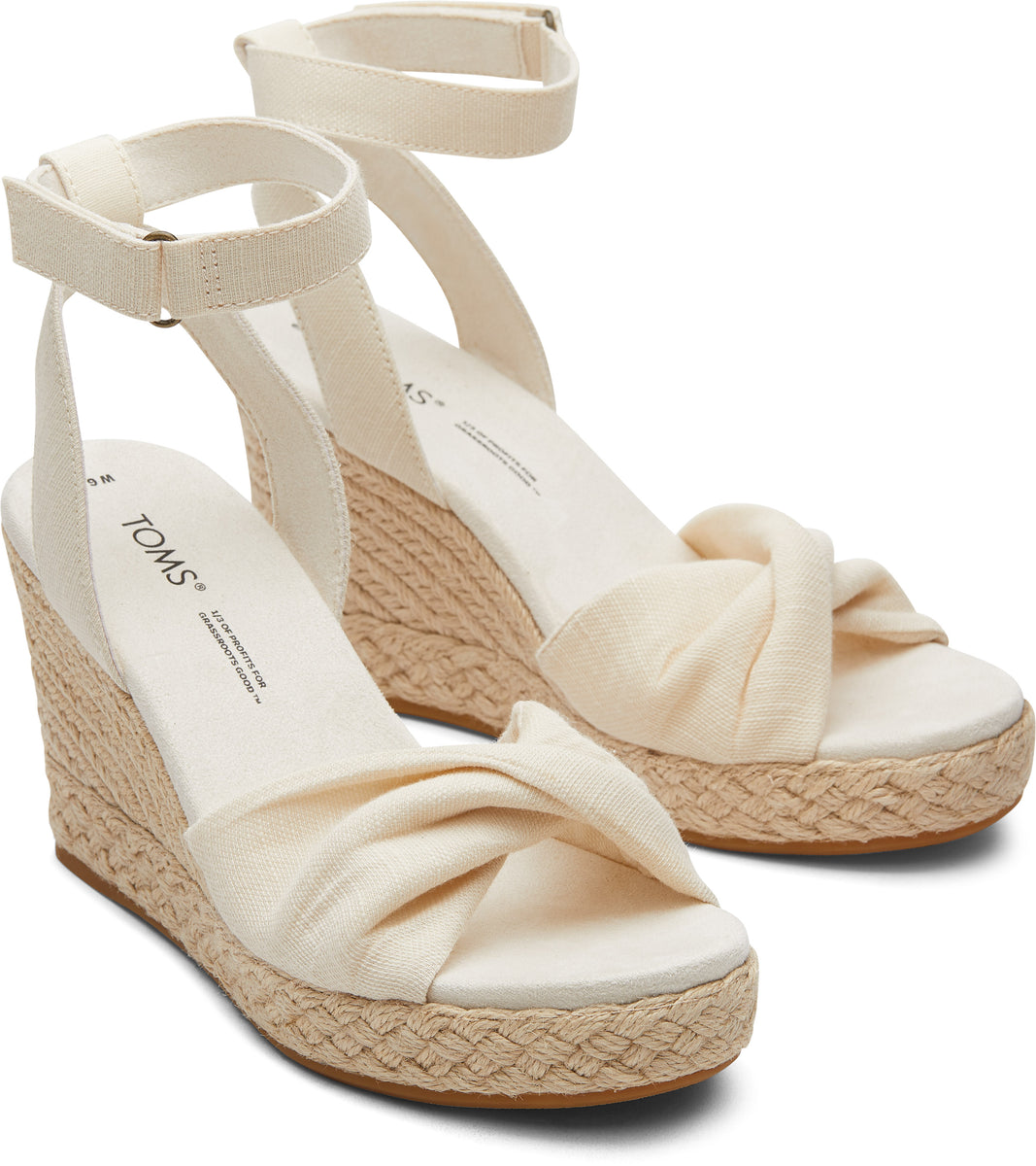 Marisela Wedge Sandal Natural