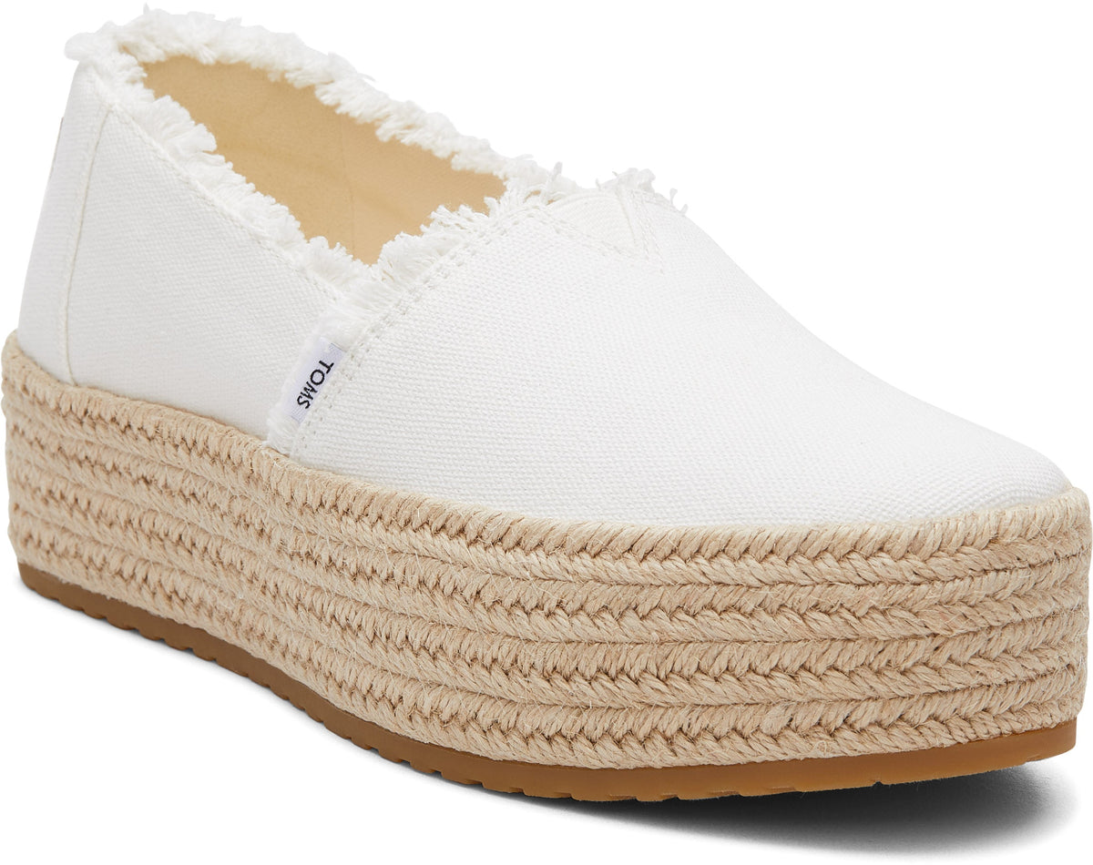 Toms hot sale linen espadrille