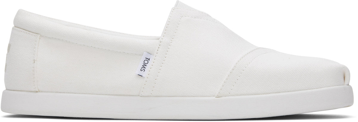 toms white alpargata