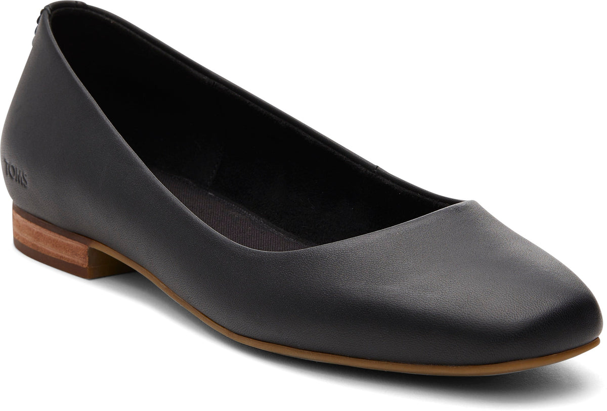 Toms hot sale black flats