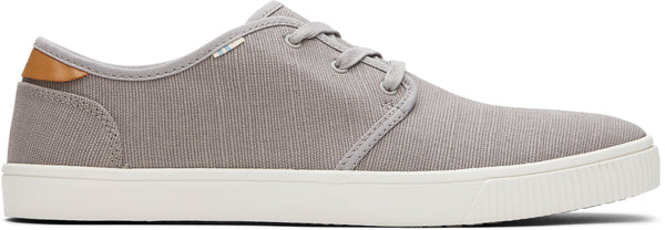 Drizzle grey heritage canvas mens carlo sneakers topanga collection discount