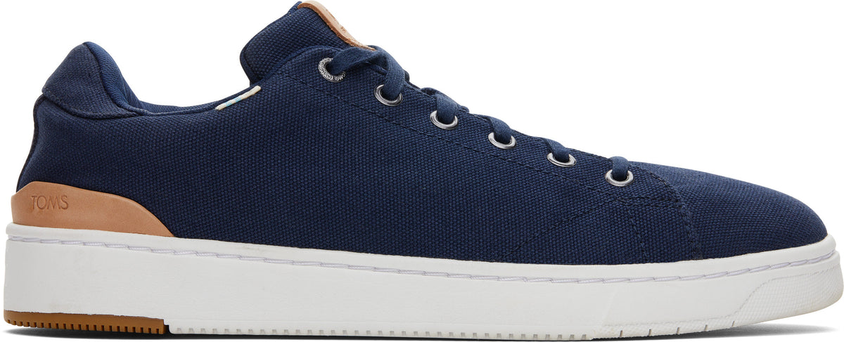 Toms Trvl Lite Low Toms Travel Lite TRVL Lite Low Sneaker Navy Canvas