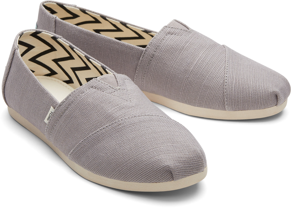 toms grey dove indio alpargata