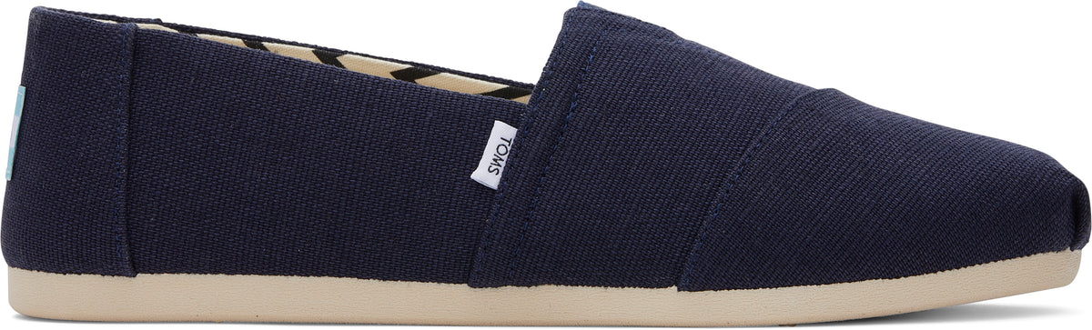 toms classic navy canvas